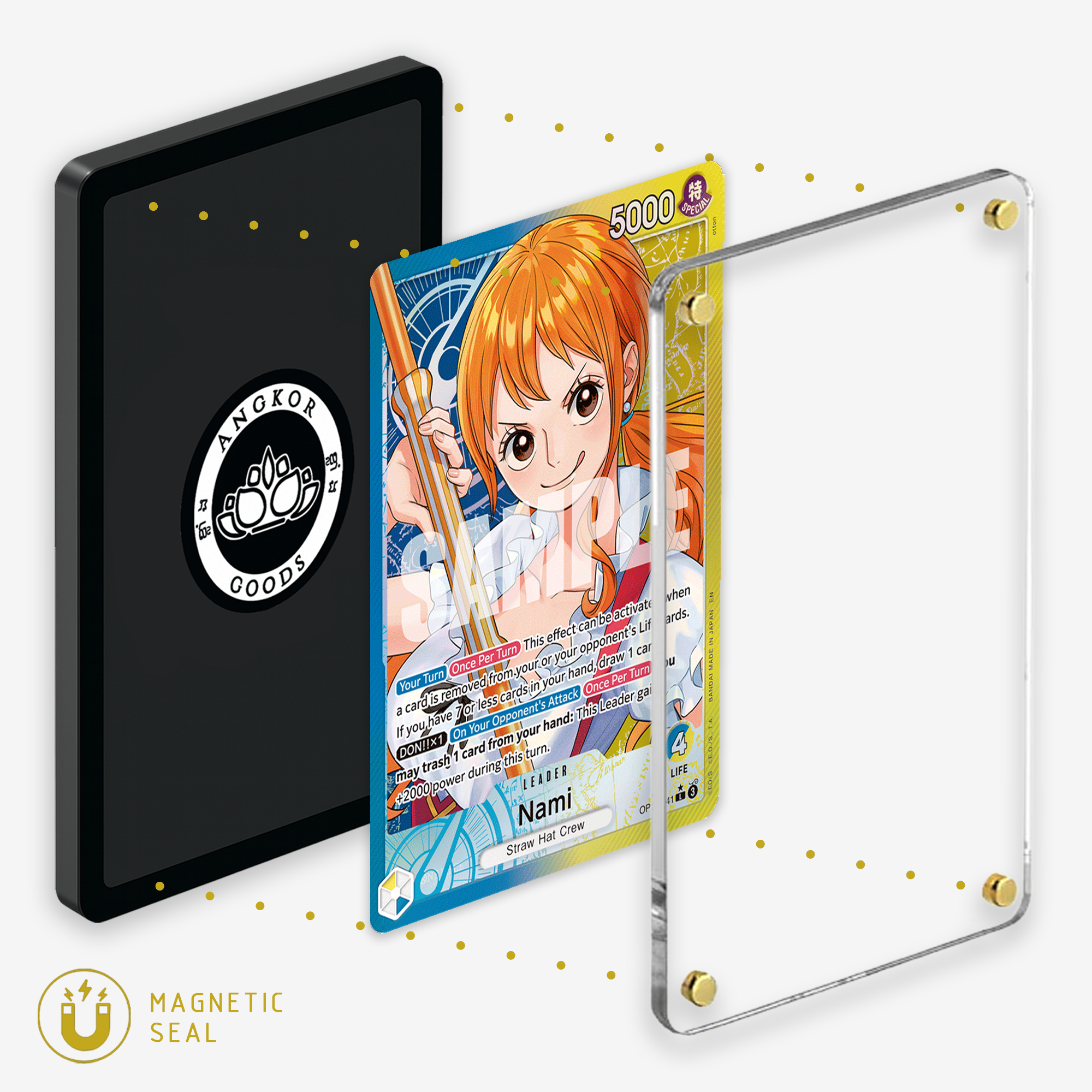 Luffy - Zoro - Nami - One Piece Leader Loader Bundle